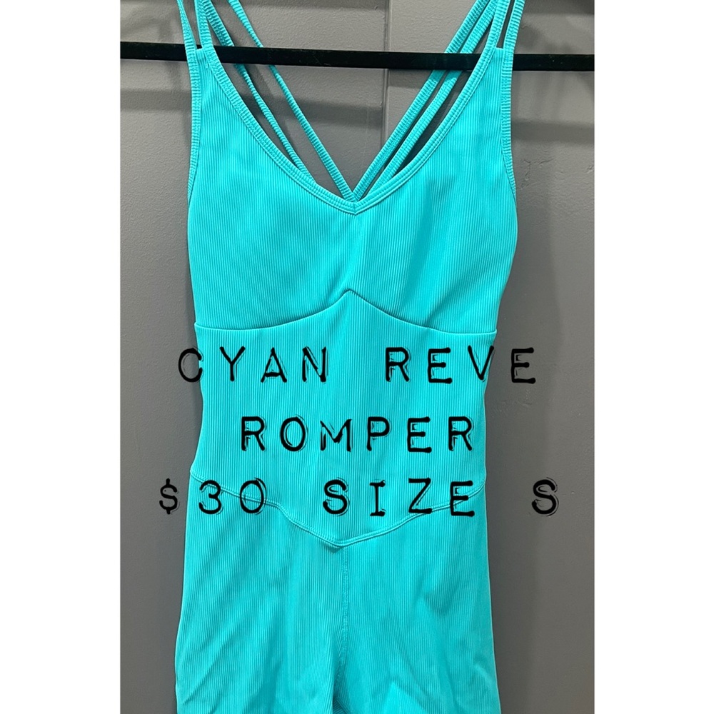 Cyan Romper